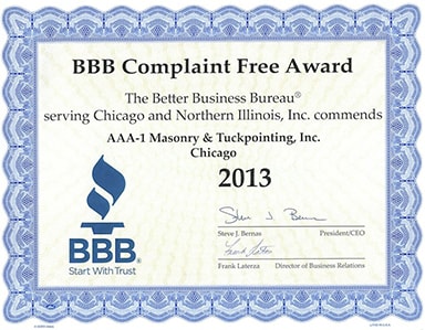 Better Business Bureau Award