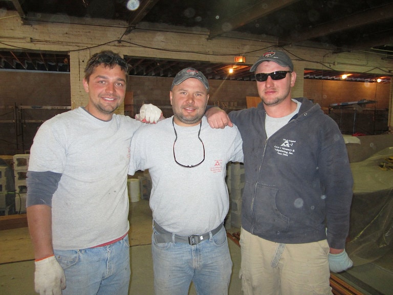 The Masons of AAA-1 Masonry & Tuckpointing