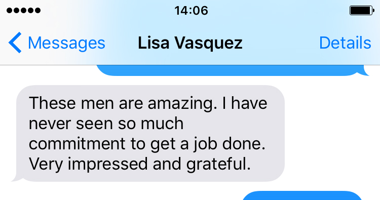 Lisa Vasquez Testimonial